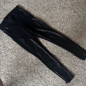 Black Shiny Leggings